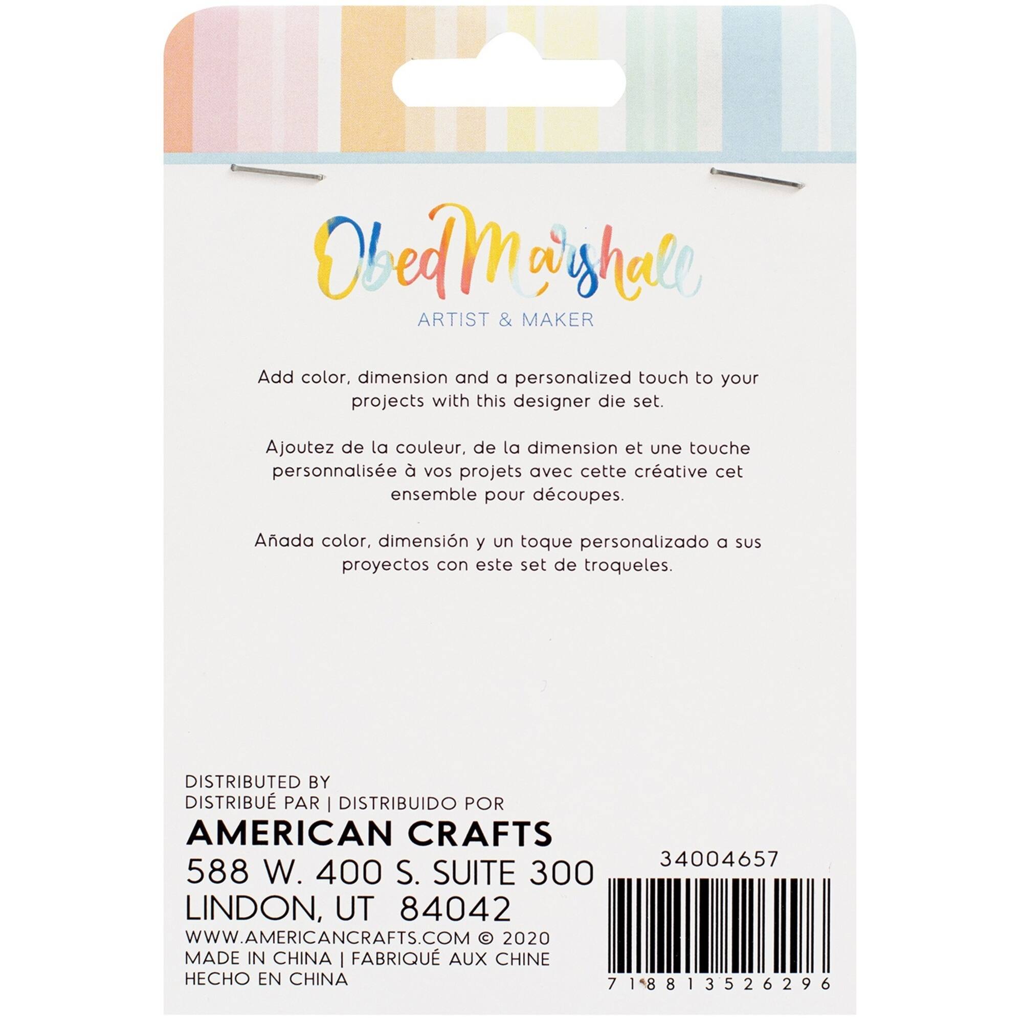 American Crafts™ Obed Marshall Buenos Dias Die Set